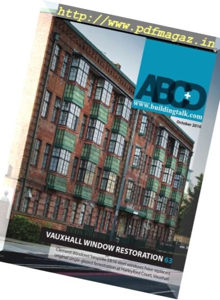 Architect Builder, Contractor & Developer – October 2016 Cover