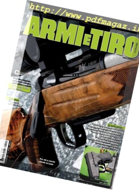 Armi e Tiro – Novembre 2016 Cover