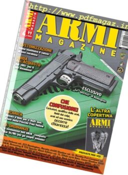 Armi Magazine – Gennaio 2015