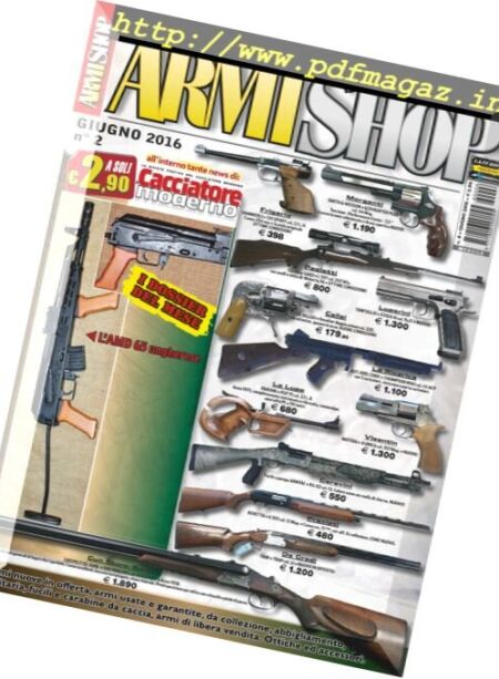 Armi Shop – Giugno 2016 Cover