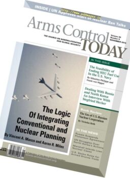 Arms Control Today – November 2016