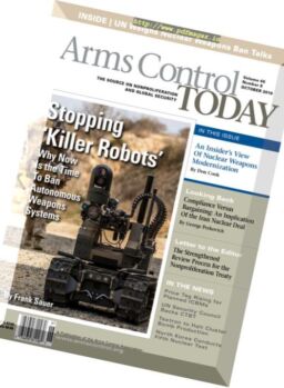 Arms Control Today – October 2016
