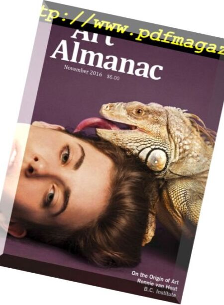 Art Almanac – November 2016 Cover