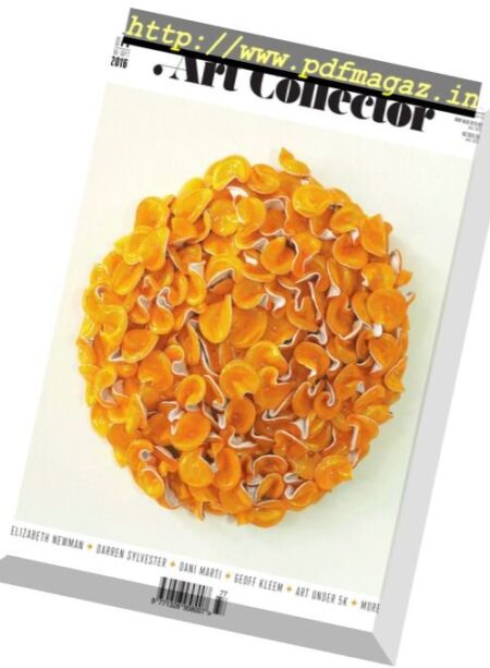 Art Collector – July-September 2016 Cover