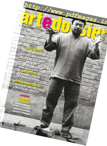 Art e Dossier – Ottobre 2016 Cover