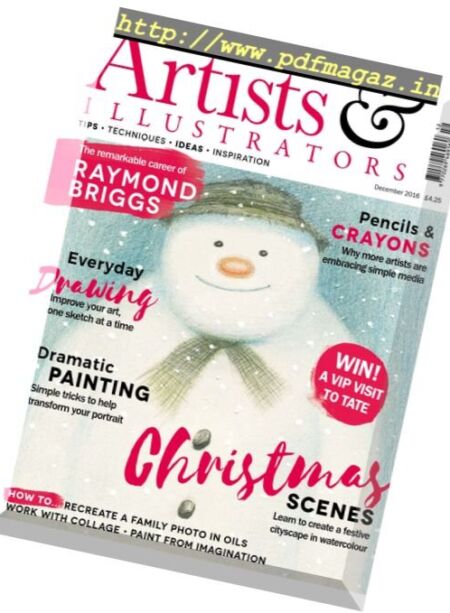 Artist & Illustrators – December 2016 Cover