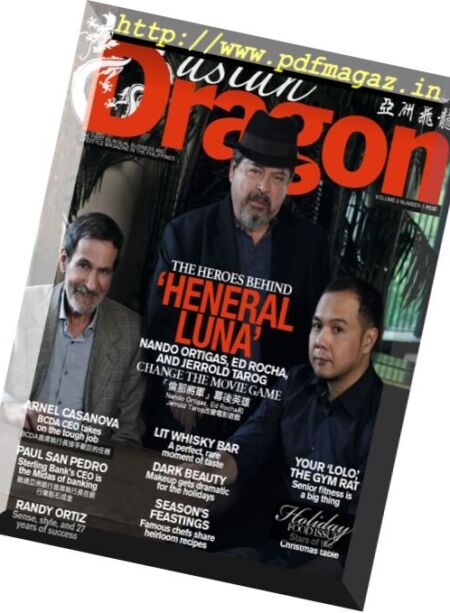 Asian Dragon – November-December 2016 Cover