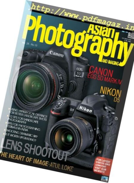 Asian Photography – October 2016 Cover