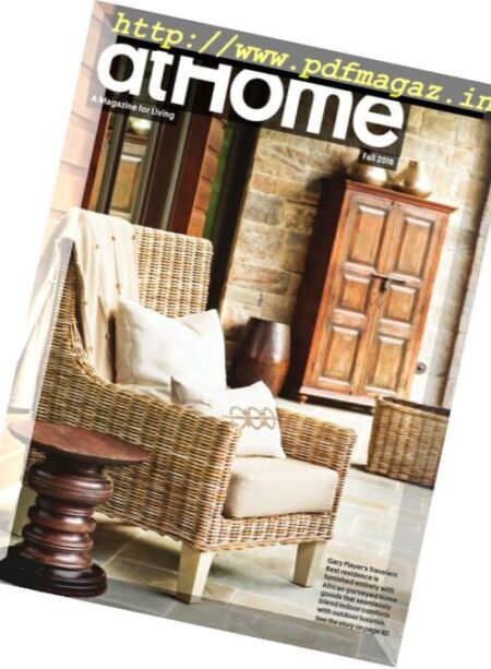 At Home – Fall 2016 Cover