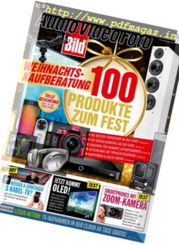 Audio Video Foto Bild – Dezember 2016