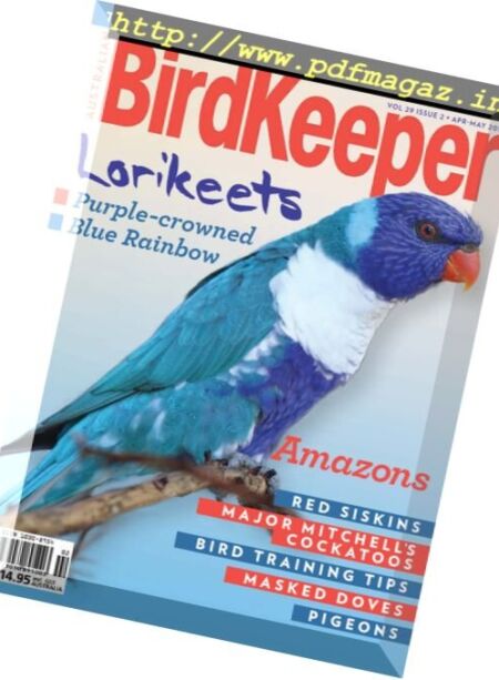 Australian Birdkeeper – April-May 2016 Cover