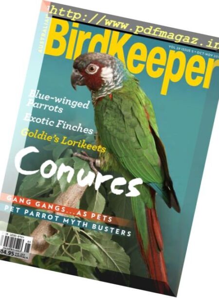 Australian Birdkeeper – October-November 2016 Cover