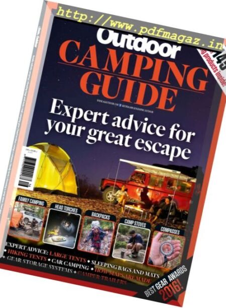 Australian Geographic Outdoor – Camping Guide 2016 Cover