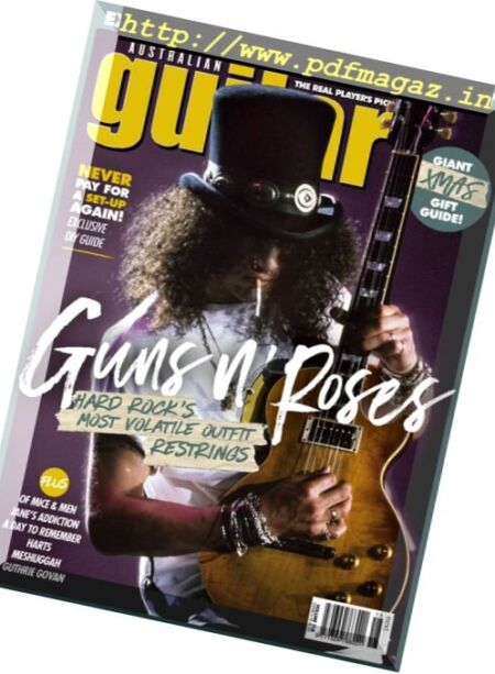 Australian Guitar – Vol. 118 2016 Cover