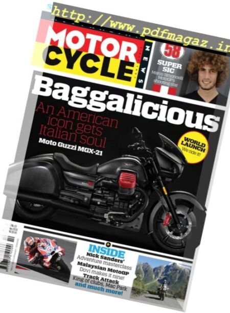 Australian Motorcycle News – 10 November 2016 Cover