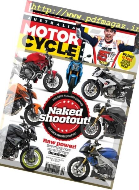 Australian Motorcycle News – 27 October 2016 Cover