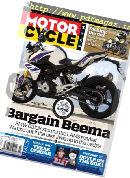 Australian Motorcycle News – 29 September 2016 Cover