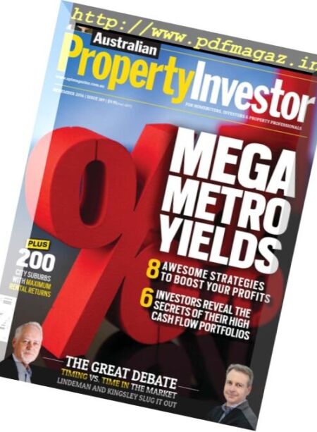 Australian Property Investor – November 2016 Cover