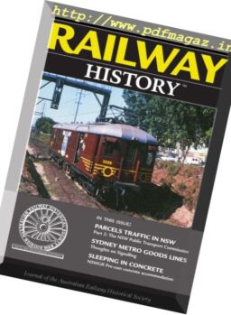 Australian Railway History – October 2016