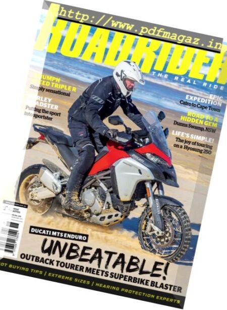Australian Road Rider – November 2016 Cover