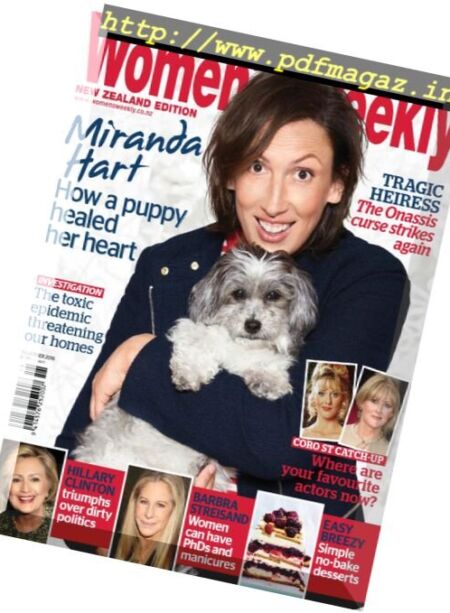 Australian Women’s Weekly NZ – November 2016 Cover