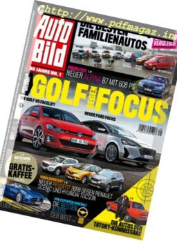 Auto Bild Germany – 11 November 2016