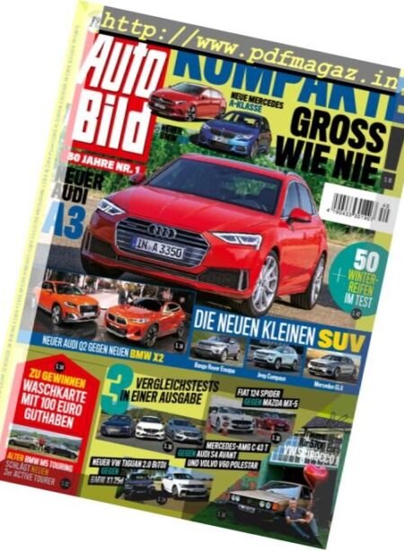 Auto Bild Germany – 7 Oktober 2016 Cover