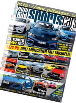 Auto Bild Sportscars – November 2016