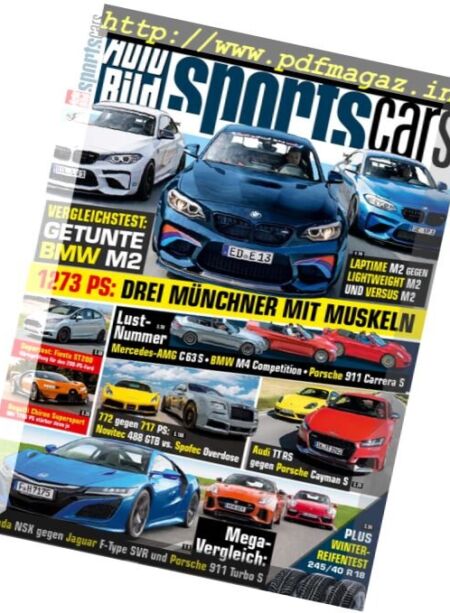Auto Bild Sportscars – November 2016 Cover
