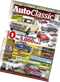 Auto Classic – November-Dezember 2016