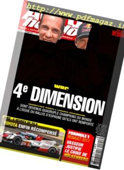 Auto Hebdo – 19 Octobre 2016