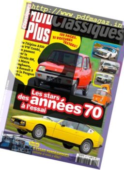 Auto Plus Classiques – Hors-Serie N 5, 2016