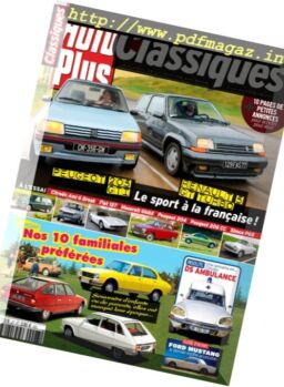 Auto Plus Classiques – Octobre-Novembre 2016