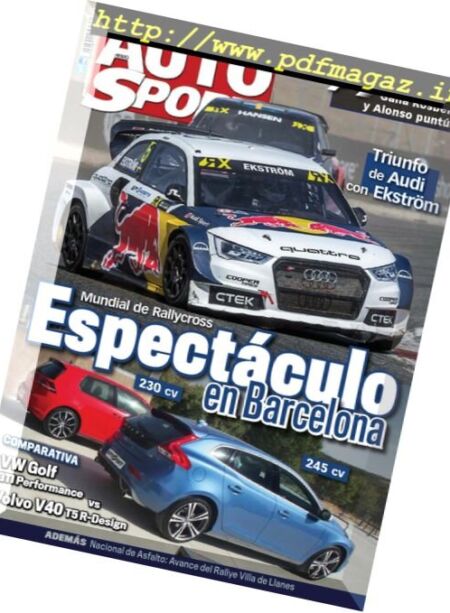 Auto Sport – 20 Septiembre 2016 Cover
