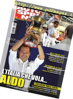 Auto Sprint – 18 Ottobre 2016