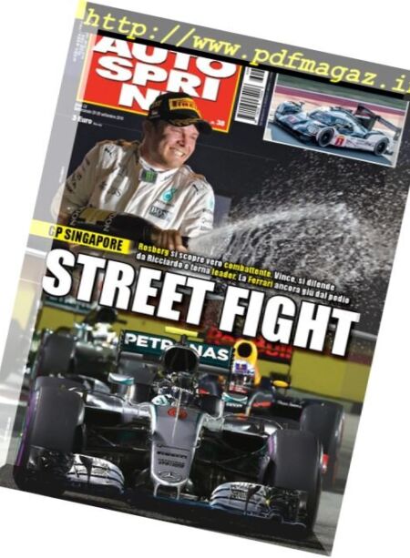 Auto Sprint – 20 Settembre 2016 Cover