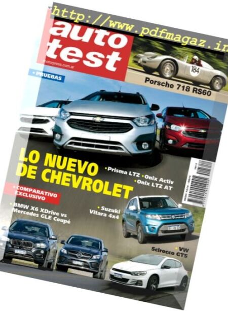 Auto Test Argentina – Octubre 2016 Cover