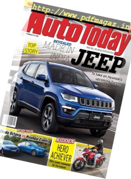 Auto Today – October 2016 Cover