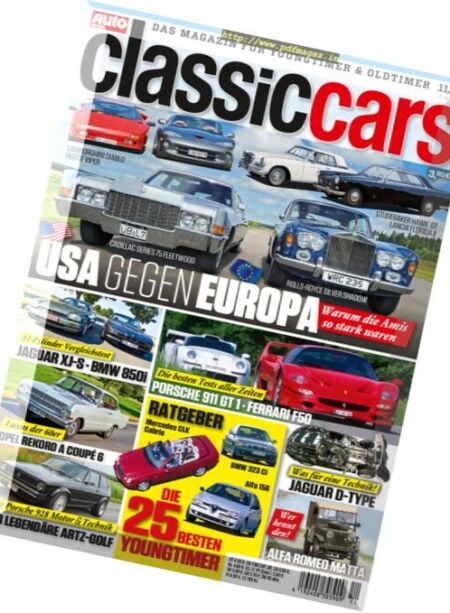 Auto Zeitung Classic Cars – 5 Oktober 2016 Cover
