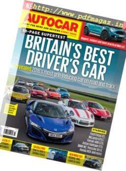 Autocar UK – 26 October 2016