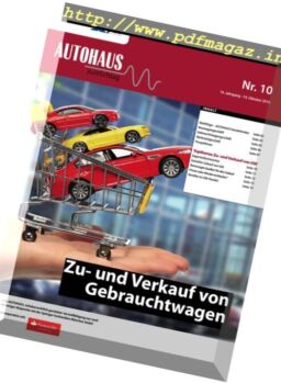 Autohaus PulsSchlag – 14 Oktober 2016