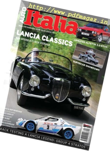 AutoItalia – November 2016 Cover