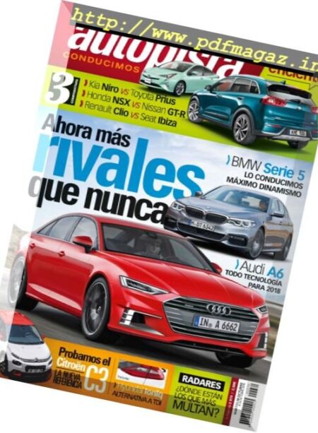 Autopista – 18 Octubre 2016 Cover