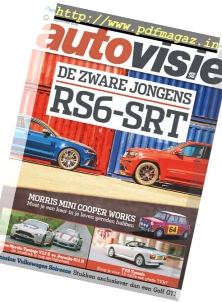 Autovisie – 8 September 2016 Cover