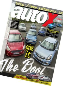 autoX – October 2016