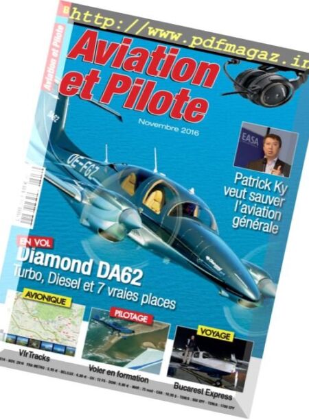Aviation et Pilote – November 2016 Cover