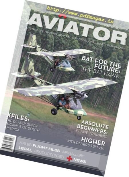 Aviator – October 2016 Cover