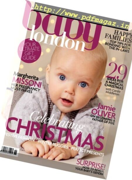 Baby London – November-December 2016 Cover