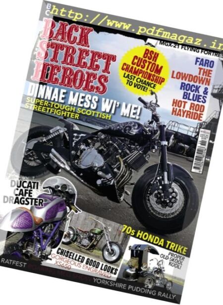 Back Street Heroes – November 2016 Cover