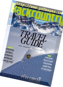 Backcountry Magazine – October 2016